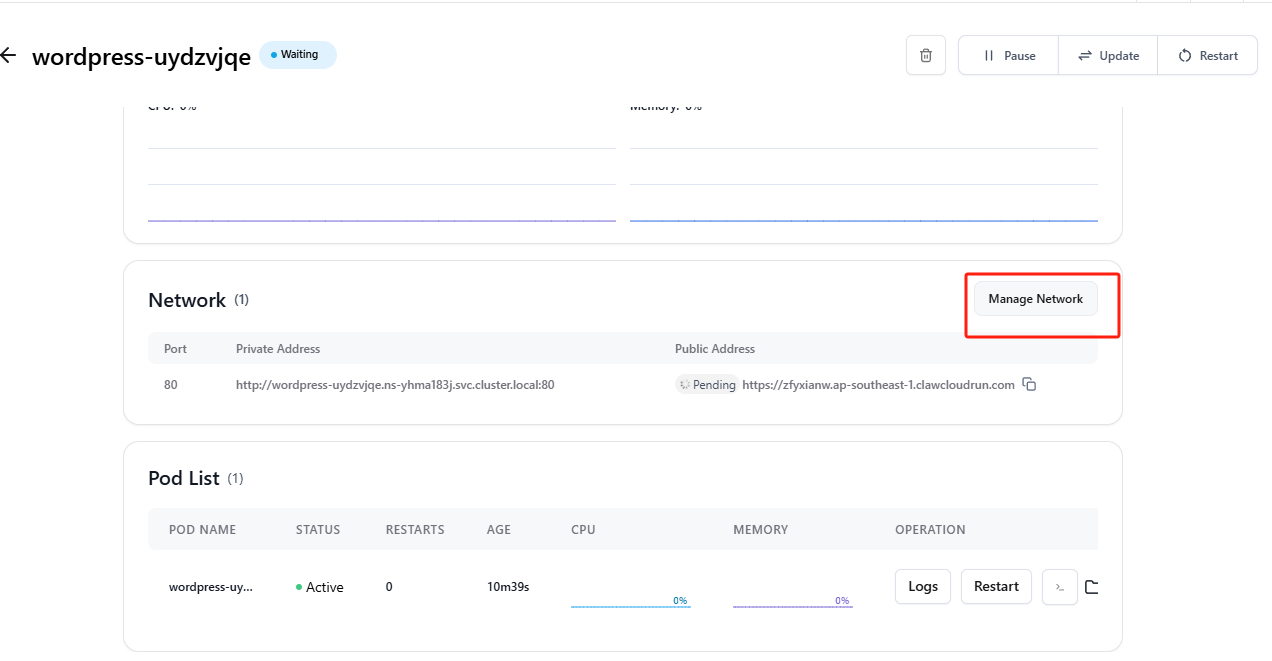 零成本搭建WordPress!GitHub老用户专属:ClawCloud 免费部署个人博客